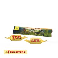 Werbedreieck Long Toblerone Mini 2er mit eigenem Logo bedrucken