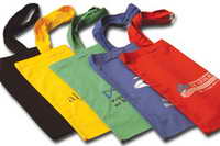 Baumwolltasche, schwarz