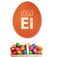 LogoEi Premium Orange als bedruckbares Werbemittel mit Ihrem Logo zur Osternzeit