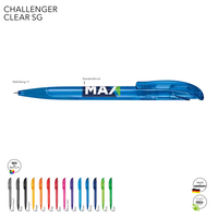 Senator Kugelschreiber Challenger Clear SG mit ihrem Logo bedruckbar als Werbemittel