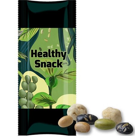 Bohnen Erbsen Mix ca. 15g Snack Stick mit individueller Werbung