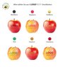 Apfel Rot mit Werbedruck oder Firmenlogo bedrucken als vitmanreiches Werbemittel