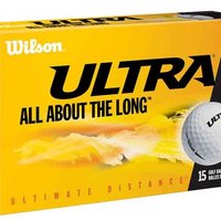 Golfball Wilson Ultra Ultimate Distance mit Werbedruck
