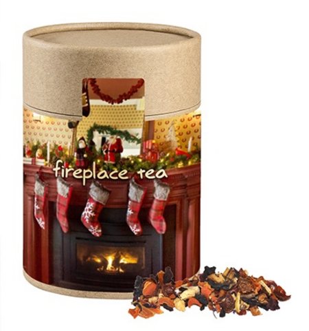 Tee verschiedene Sorten 120-170g in Eco Pappdose Maxi mit Werbung