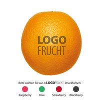 Orange mit ihrem Motiv günstig bedrucken als gesundes Werbemittel
