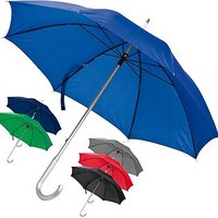 Alugestänge Regenschirm mit Werbung