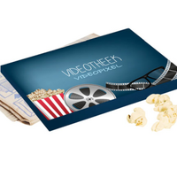 Mikrowellen-Popcorn mit Werbung oder Logo