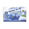 Flower-Card als Mailingbegleiter - individuell bedruckt
