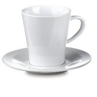 Porzellan Kaffeebecher Jamaica 30cl in weiß