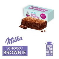 Milka Mini Schoko-Kuchen mit Werbung