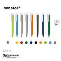 Senator Kugelschreiber biobased Super Hit BIO in eigenem Design individuell bedrucken günstig
