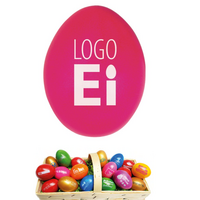 LogoEi Premium Pink als bedruckbares Werbemittel mit Ihrem Logo zur Osternzeit