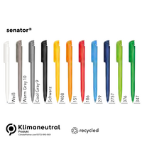 Senator Trento Recycled Kugelschreiber Farbmix mit eigenem Logo oder Motiv bedrucken