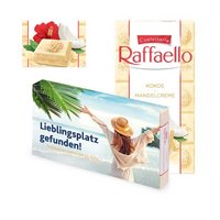 Raffaello Tafel mit individueller Werbung