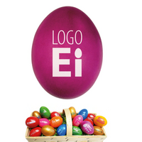 LogoEi Premium Lila als bedruckbares Werbemittel mit Ihrem Logo zur Osternzeit