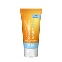 50ml Tube Sonnenmilch sensitiv LSF30 bedrucken als Werbeartikel