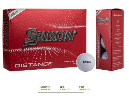 Srixon Distance Golfball mit Logo oder individueller Werbung bedruckt