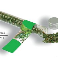 Reagenzglas Bio Kräuter der Provence mit Logo