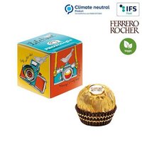 Mini Promo Würfel Ferrero Rocher mit ihrem Motiv individuell bedruckbar als überraschendes Werbemittel