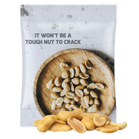 Erdnüsse gesalzen in Midi-Tüte mit Logo