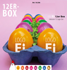 Ei in12er Box mit Werbedruck oder Firmenlogo
