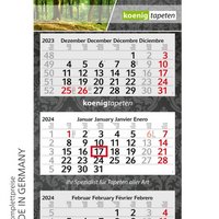 Profil 3 Kalender mit Werbung oder Logo