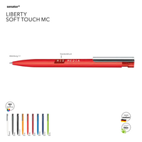 Senator Kugelschreiber Liberty Soft Touch MC in eigenem Design günstig bedrucken