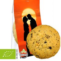 Bio-Cookie Cranberry-Mandel 25g mit Werbung