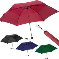 Mini Sturmregenschirm mit Werbung