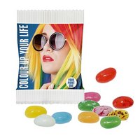 American Jelly Beans im Papiertütchen mit Logo