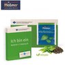 Werbe-Klappkarte mit Premium-Tee mit Logo