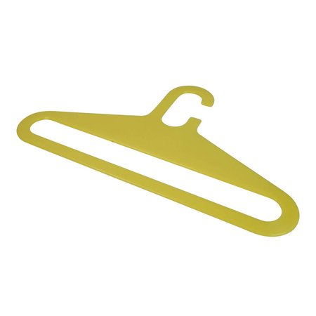 Kleiderbügel Luzi mit Logo Gelb