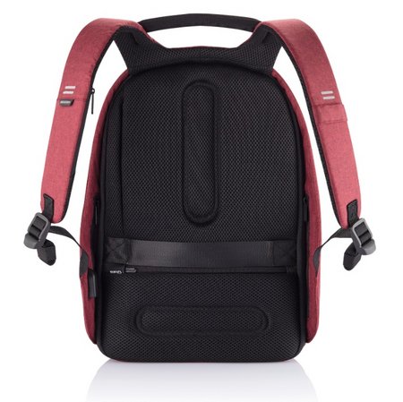 Rückseite Bobby Hero Regular Anti-Diebstahl-Rucksack mit Logo