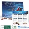 2 in 1 Adventskalender mit Jahresplaner Sarotti Inlay aus Papierfaser mit eigenem Logo