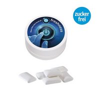 Papier XS-Taschendose zuckerfreier Kaugummi mit Logo