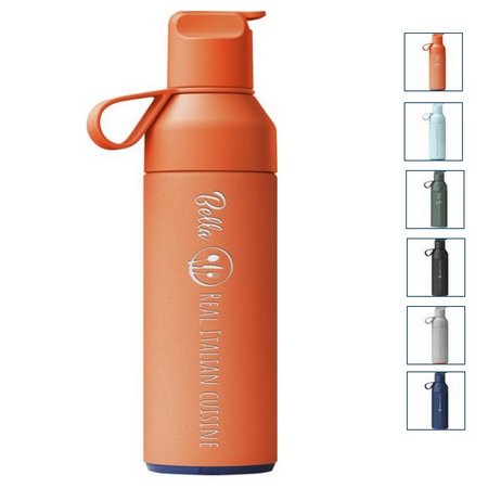 Ocean Bottle GO 500 ml vakuumisolierte Flasche mit Logo