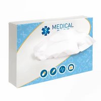 Taschentuchbox rechteckig mit Logo