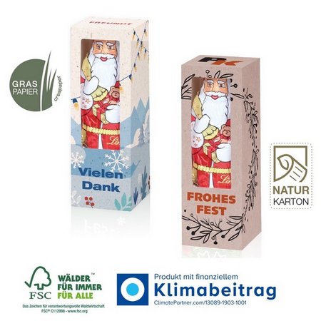 Weihnachtsmann von Lindt, 10g mit Logo