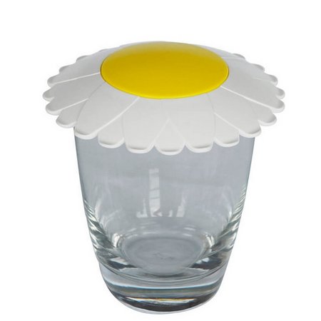 Glasabdeckung SUNFLOWER mit Werbung