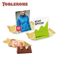 TOBLERONE Minis im Werbeaufsteller mit Logo