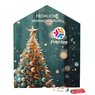 Täfelchen Adventskalender Haus Alpenmilch-Schokolade bedruckt mit Logo