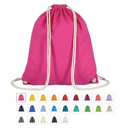 Turnbeutel 38x46 cm mit Logo