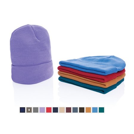 Impact Polylana® Beanie mit AWARE™ Tracer mit Logo