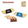 TOBLERONE Minis mit Werbeschuber mit Logo