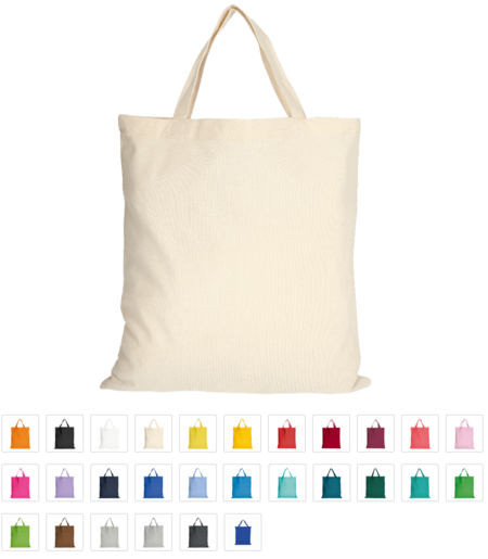 Baumwolltasche Classic mit Logo