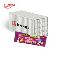 3D Präsent Container Lorenz Nuss & Frucht mit Logo
