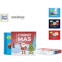 Ritter Sport Tafel in Vollkartonage mit eigenem Logo oder Werbung