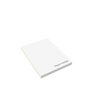 Haftnotizen 100 x 137 mm, 4-farbig bedruckt mit eigenem Logo