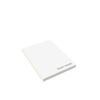 Haftnotizen 100 x 137 mm, 4-farbig bedruckt mit eigenem Logo