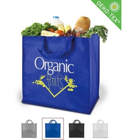 PP-Tasche Moskau 46 x 44 x 25 cm mit kurzen Henkeln mit Logo